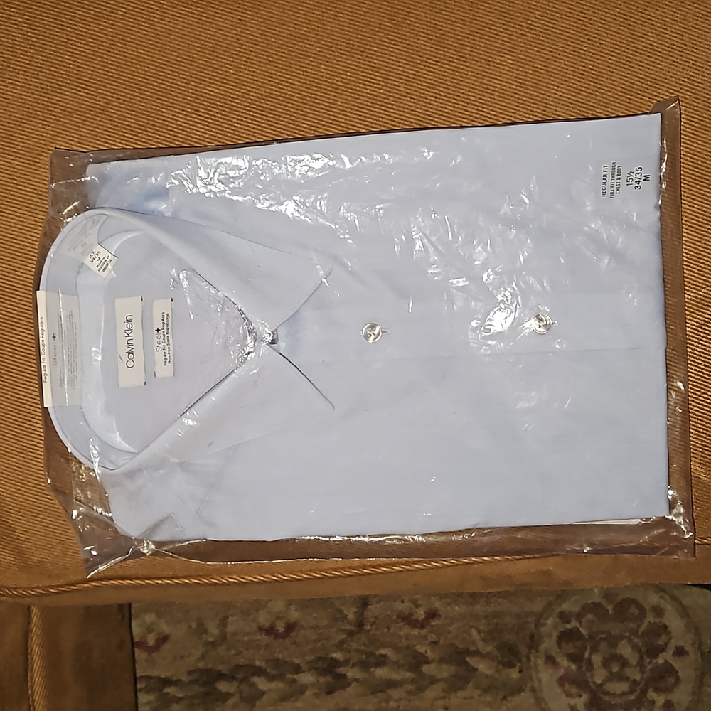 Calvin Klein "Steel" Dress Shirt.BRAND NEW w/ TAGS IN ORIGINAL PACKAGING!!!